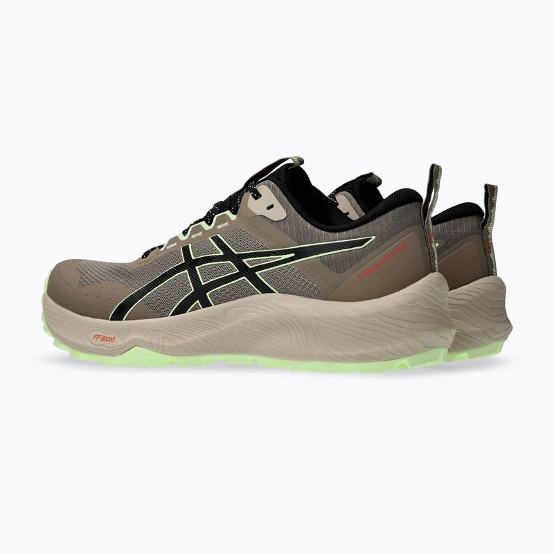 Buty do biegania męskie ASICS Trabuco Terra 3 taupe grey/illuminate yellow 4