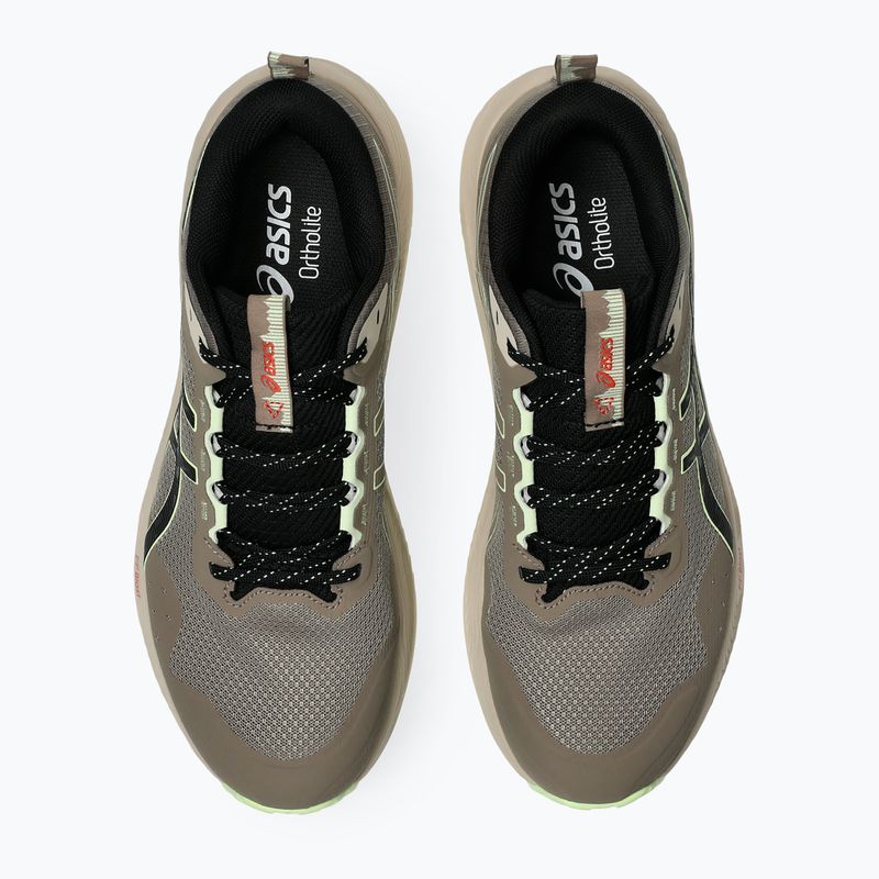 Buty do biegania męskie ASICS Trabuco Terra 3 taupe grey/illuminate yellow 6