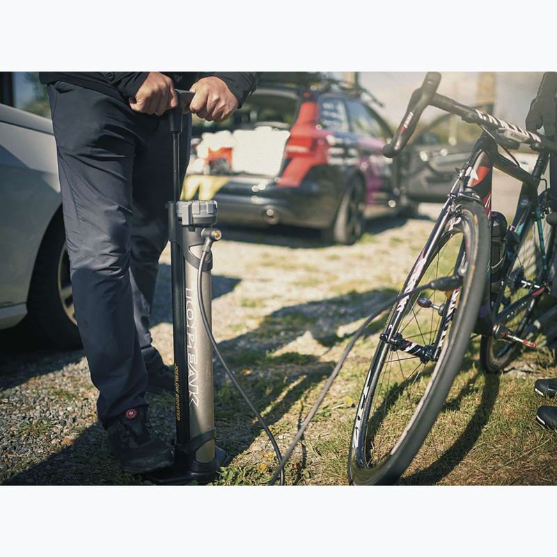 Pompka rowerowa Topeak JoeBlow Booster 160psi black 7