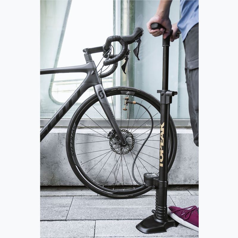 Pompka rowerowa Topeak JoeBlow Tubi 2 Stage 160psi black 10