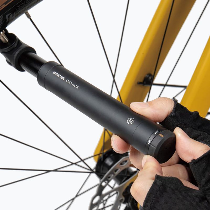 Pompka rowerowa Topeak Gravel 2Stage black 2