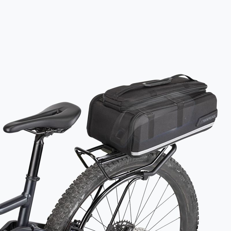 Torba rowerowa na bagażnik Topeak MTX E-Xplorer Trunk Bag 2.0 26 l na zapasowy akumulator black 4