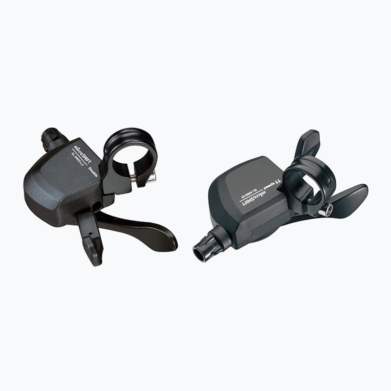 Manetki przerzutki prawa + lewa microSHIFT XLE SL-M851 2x11 Xpress trigger