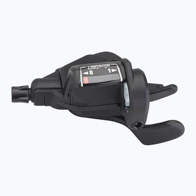 Manetki przerzutki z optycznym wskaźnikiem prawa + lewa microSHIFT Mezzo TS39 2x8 Thumb Tap 2