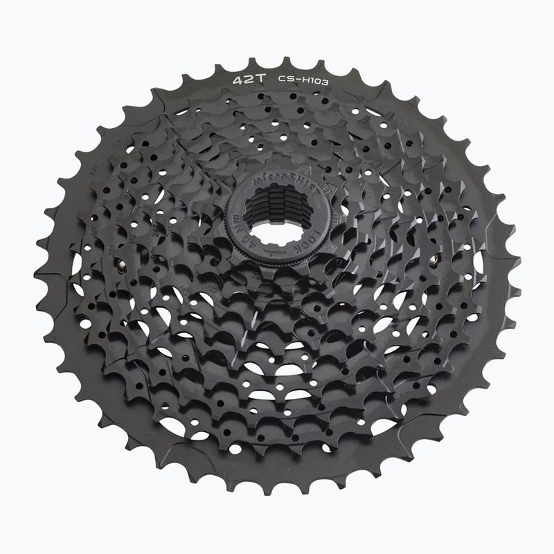Kaseta rowerowa microSHIFT XLE CS-H103A H-serier 10rz 11-42T