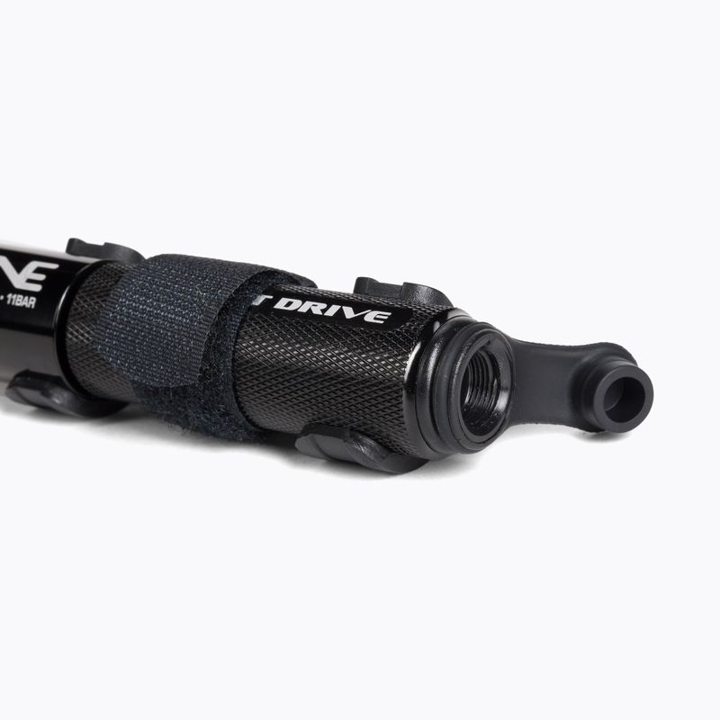 Pompka rowerowa Lezyne Pocket Drive ABS Flex Hose 160psi black 2