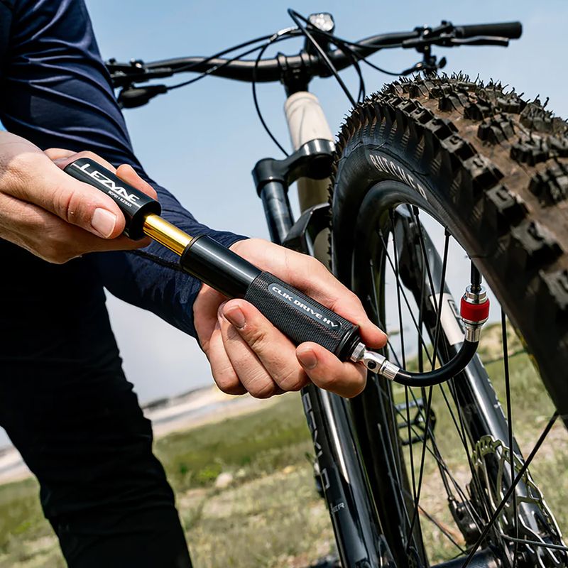 Pompka rowerowa Lezyne Clik Drive HV 90psi black 7