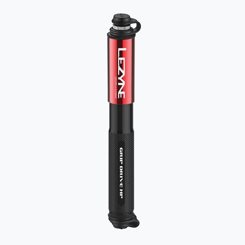 Pompka rowerowa Lezyne Grip Drive HP S ABS FLEX 120psi red