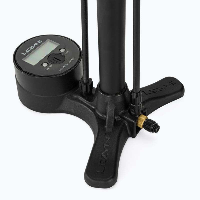 Pompka rowerowa Lezyne Gravel Digital Drive 100psi matte black 2