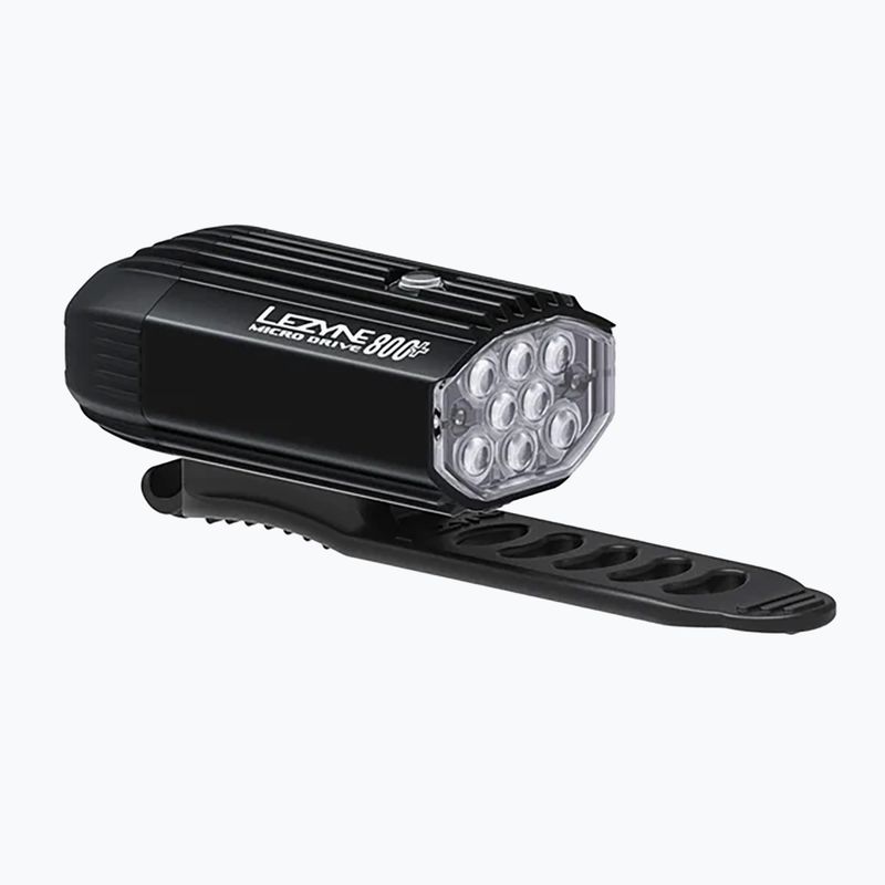 Lampa rowerowa przednia Lezyne Micro Drive 800+ Front satin black 2