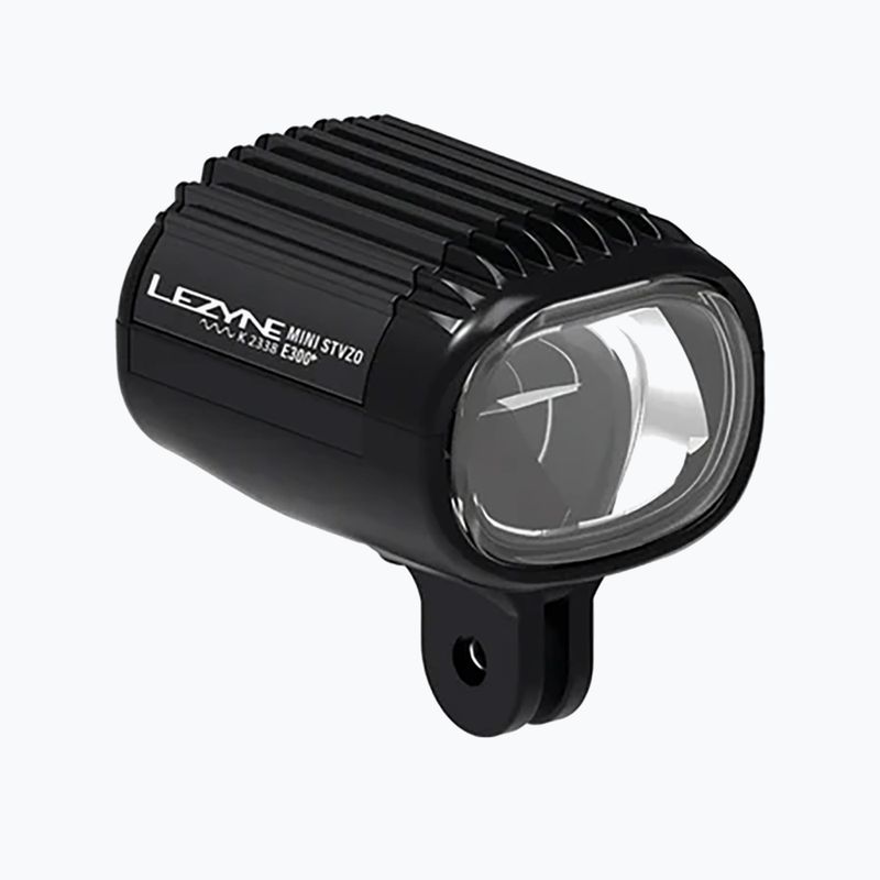 Lampa rowerowa przednia Lezyne E-Bike Mini Stvzo E300+ Front matte black 2