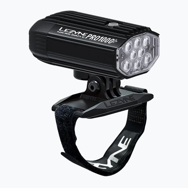 Lampka rowerowa przednia Lezyne Micro Drive Pro 1000+ satin black
