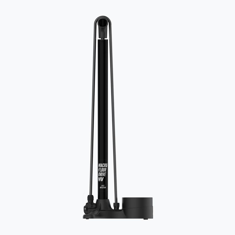 Pompka rowerowa Lezyne Macro HV Floor Drive DV 100psi flat black 2
