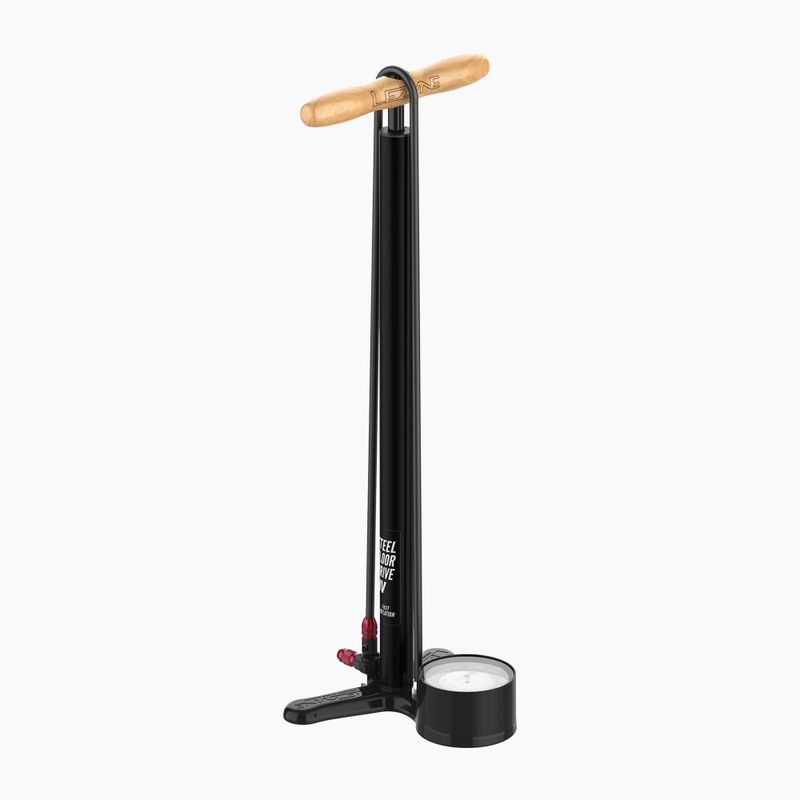 Pompka rowerowa Lezyne Steel HV Floor Drive 3.5 100psi flat black