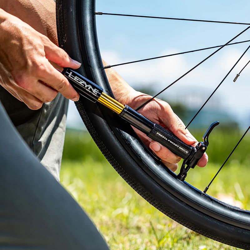 Pompka rowerowa Lezyne Presta Pocket Drive 160psi black 6
