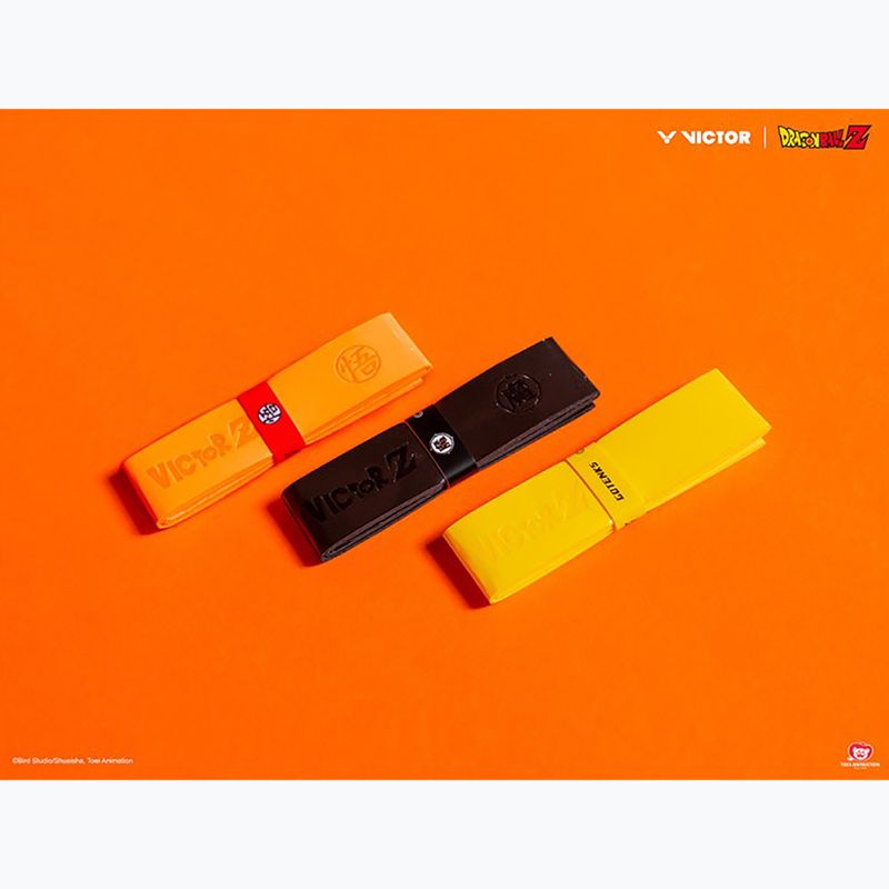Owijka do rakiet badmintonowych VICTOR Dragon Ball Z Grip neon orange 2