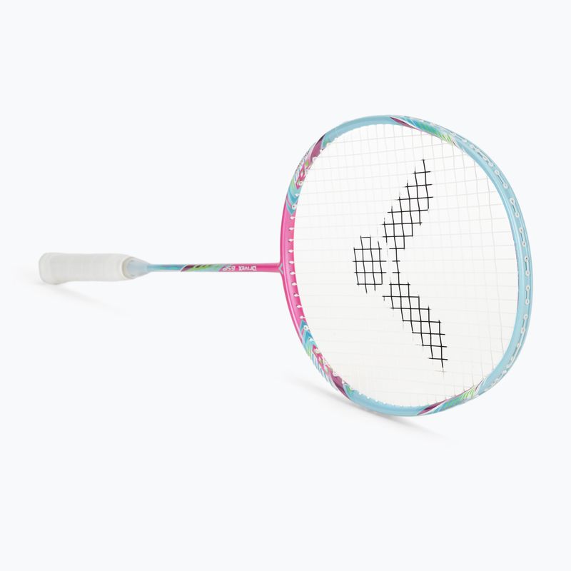 Rakieta do badmintona VICTOR DriveX 6SP QM fluorescent rose-red/light blue 2