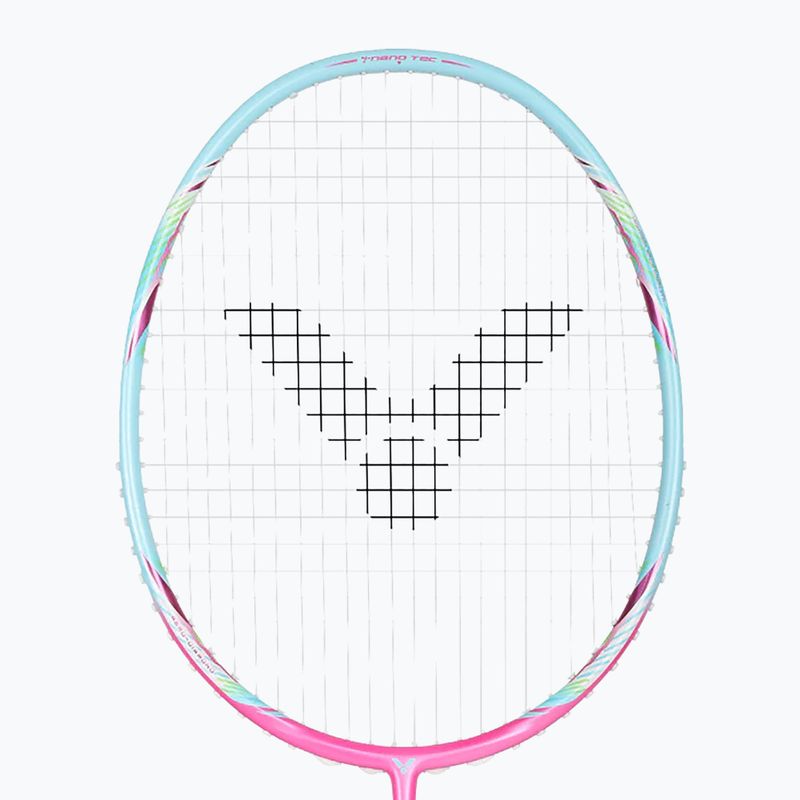 Rakieta do badmintona VICTOR DriveX 6SP QM fluorescent rose-red/light blue 2