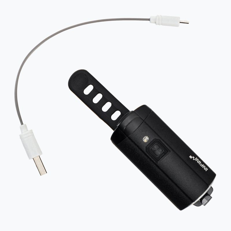 Lampka rowerowa przednia INFINI Tron 500 USB black 4