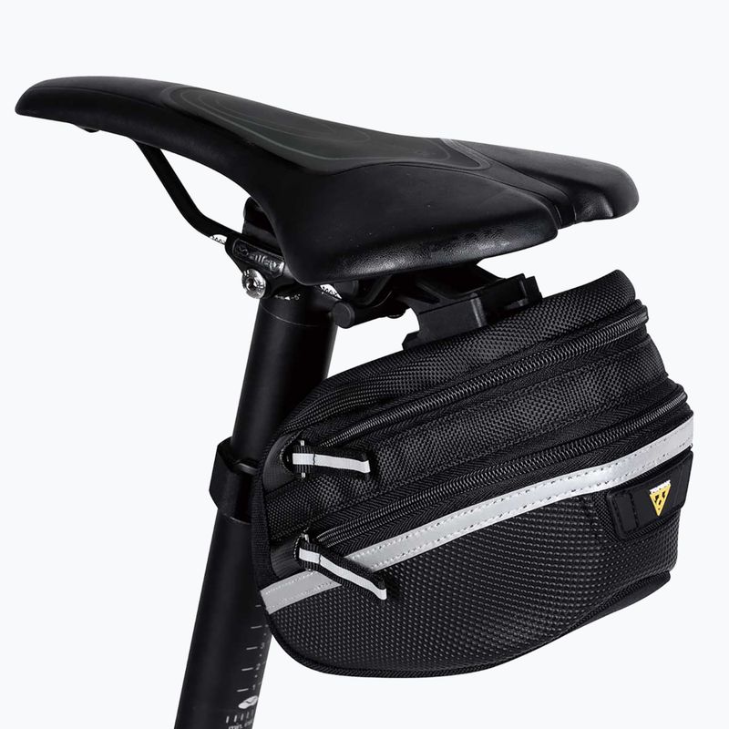 Torba rowerowa pod siodło Topeak Wedge Pack II W/Fixer black 10