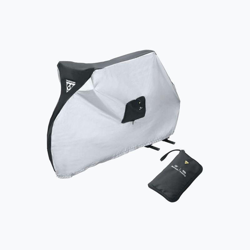 Pokrowiec rowerowy Topeak Bike Cover Road Bike 26"/700C silver/black