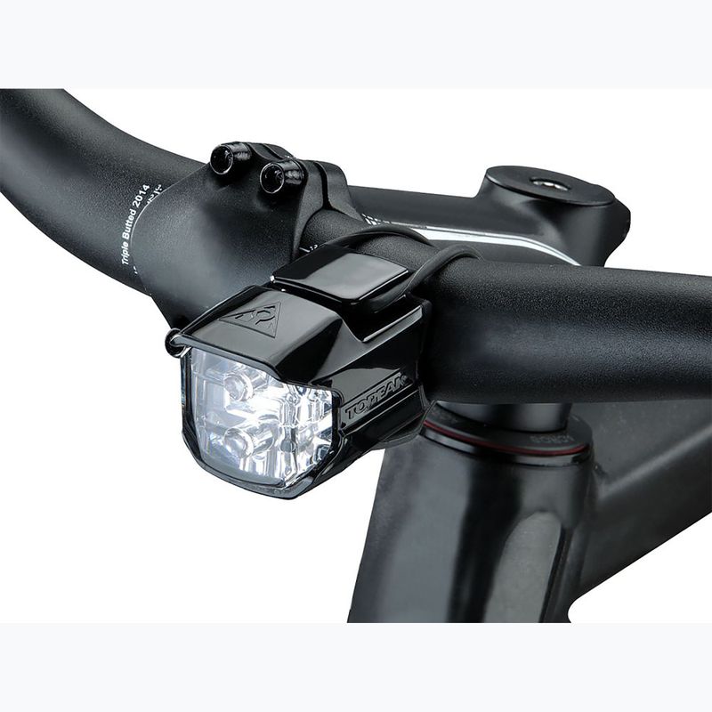 Lampka rowerowa przednia Topeak Whitelite Race black 2