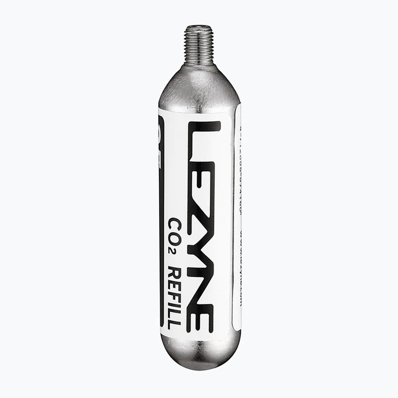 Nabój gazowy do pompki rowerowej Lezyne Co2 25g silver