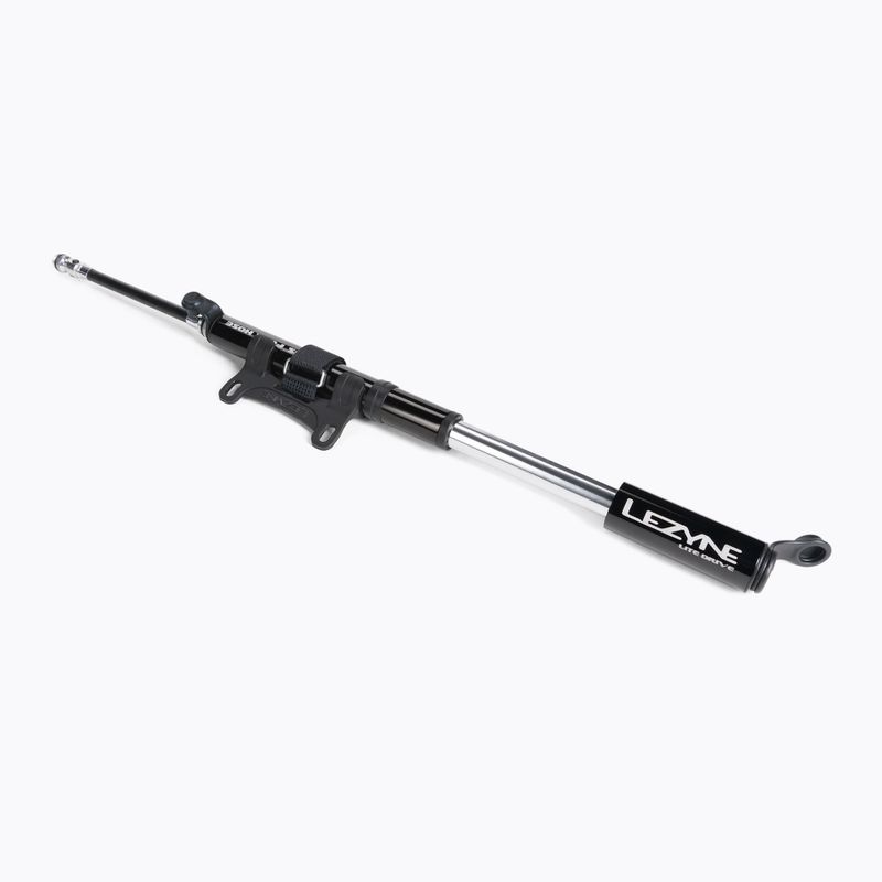 Pompka rowerowa Lezyne Lite Drive HP S ABS 160psi black 2