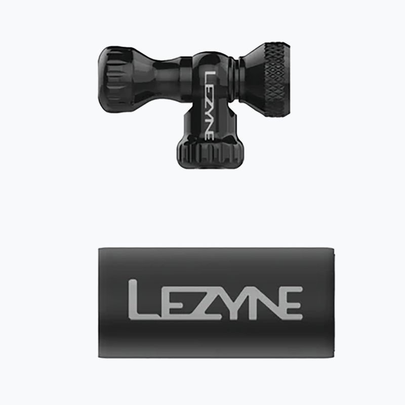 Pompka rowerowa Lezyne Control Drive CO2 + 1 x nabój 25 g gloss black 2