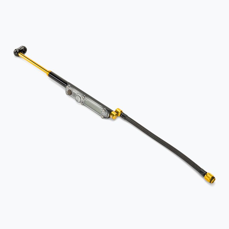 Pompka do amortyzatorów Lezyne Digital Shock Drive 350psi black/gold 2