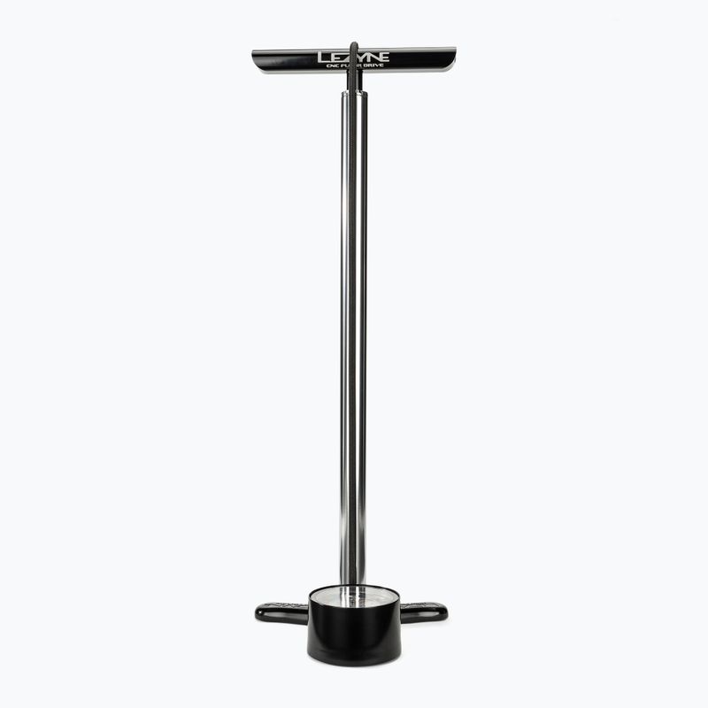 Pompka rowerowa Lezyne CNC Floor Drive 3.5 220psi gloss silver