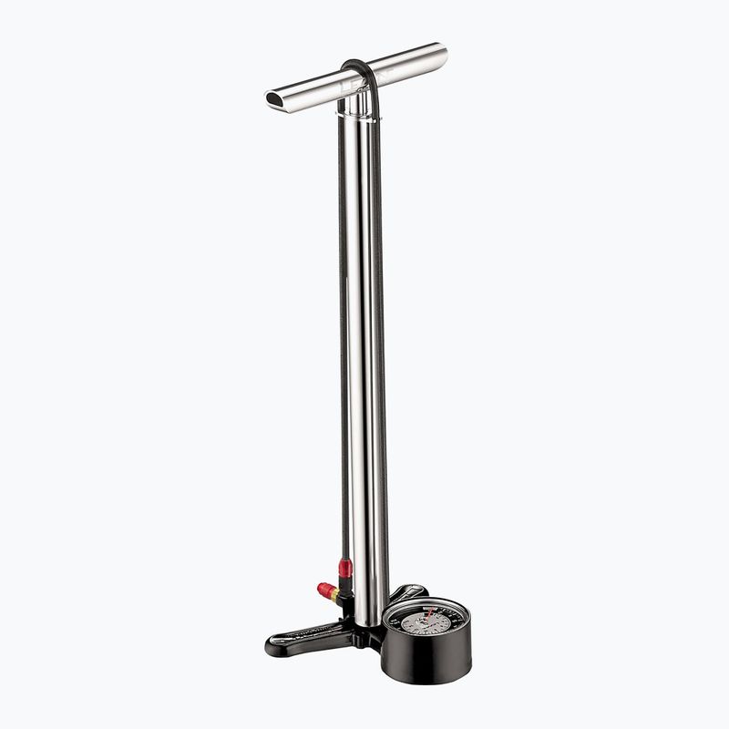 Pompka rowerowa Lezyne CNC Floor Drive 3.5 220psi gloss silver 6