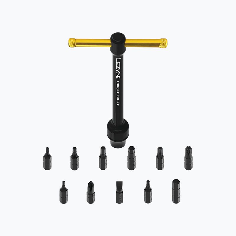 Klucz dynamometryczny Lezyne Torque Drive black/gold 3