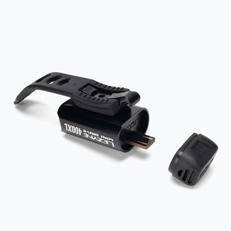 Lampka rowerowa przednia Lezyne Mini Drive 400XL Front gloss black 2