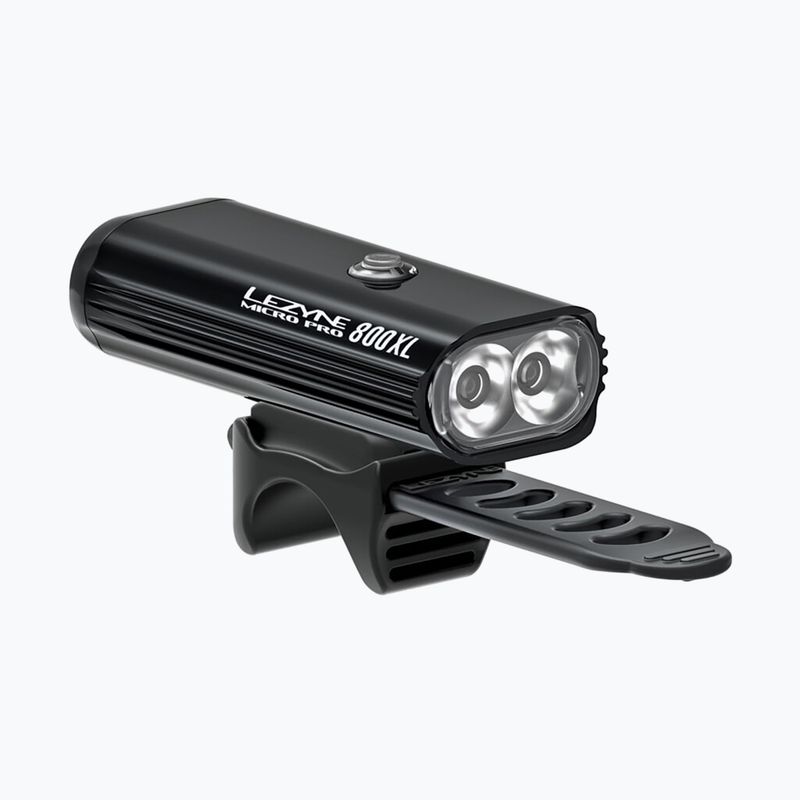 Lampka rowerowa Lezyne Light Front Micro Drive Pro 800 Xl Remote Loaded black gloss 2