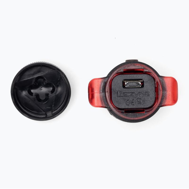 Zestaw lampek rowerowych Lezyne set Mini Drive 400FEMTO Drive USB black 4