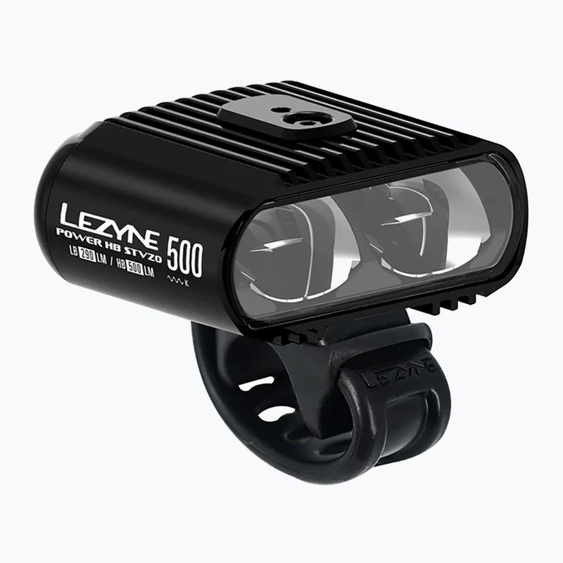 Lampka rowerowa przednia Lezyne Power HB Drive Stvzo 500 Loaded black