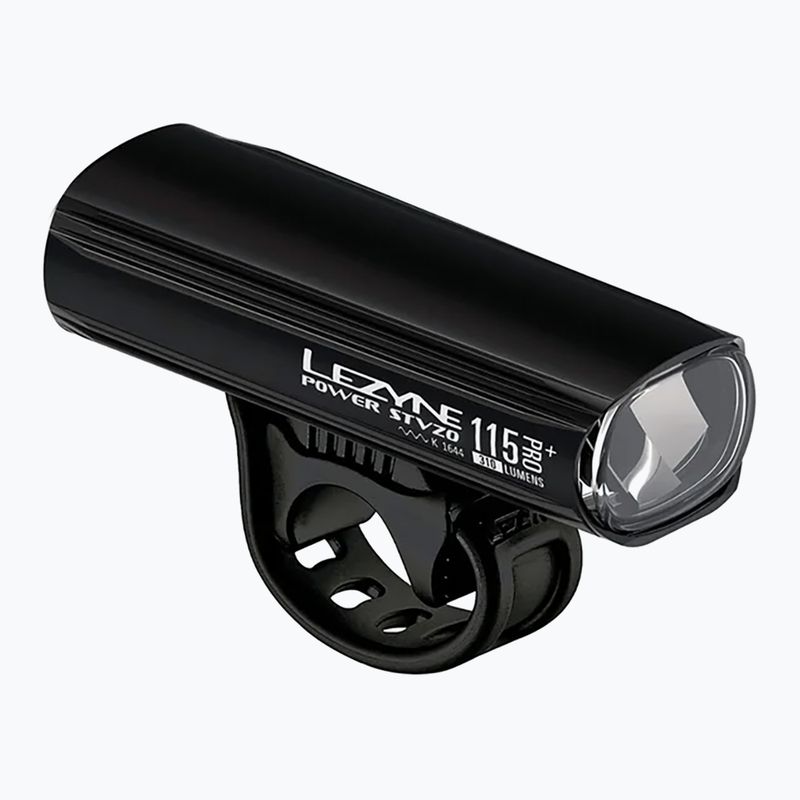 Lampka rowerowa przednia Lezyne Power Stvzo Pro 115 Remote Loaded gloss black