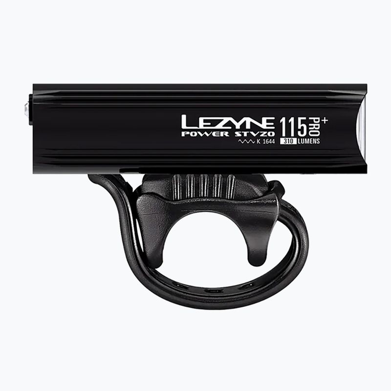 Lampka rowerowa przednia Lezyne Power Stvzo Pro 115 Remote Loaded gloss black 3