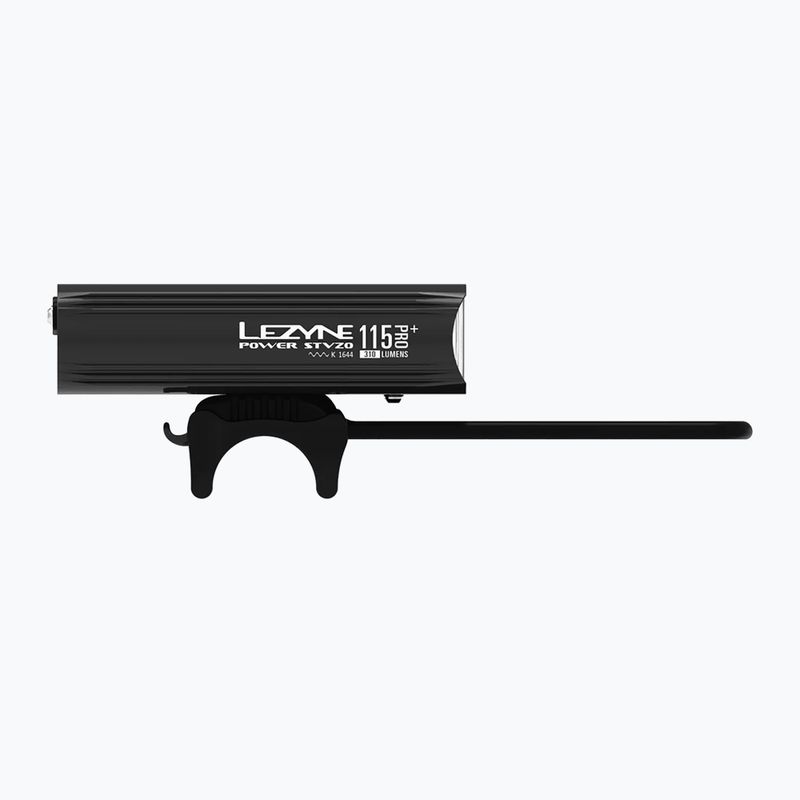 Lampka rowerowa przednia Lezyne Power Stvzo Pro 115 Remote Loaded gloss black 4