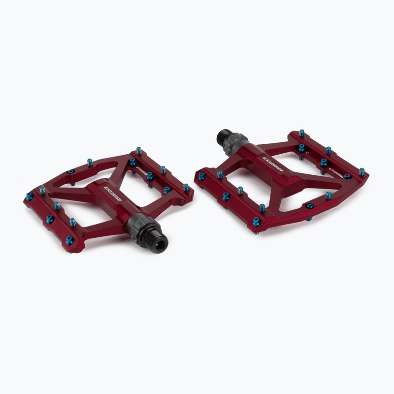 Pedały rowerowe Exustar PB557 red