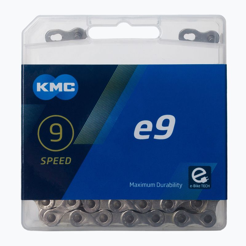 Łańcuch rowerowy KMC E9 x122 silver
