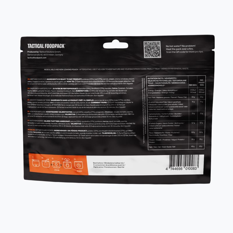 Żywność liofilizowana Tactical Foodpack Beef and Potato Pot 100 g 3