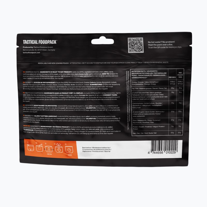 Żywność liofilizowana Tactical Foodpack Mushroom Risotto 420 g 3
