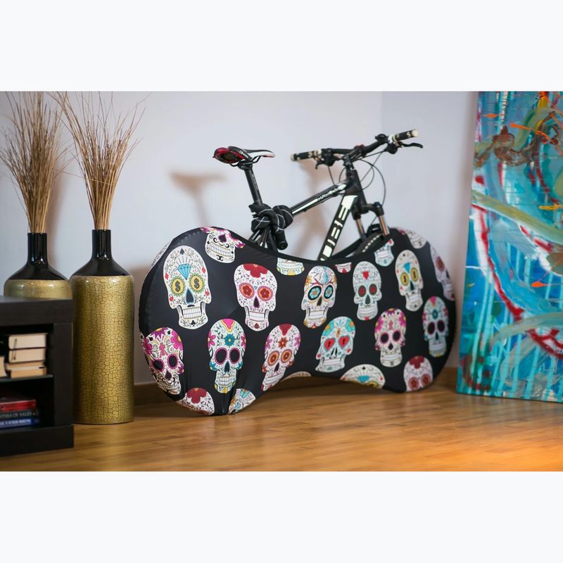 Pokrowiec rowerowy na koła VELOSOCK Skulls 3