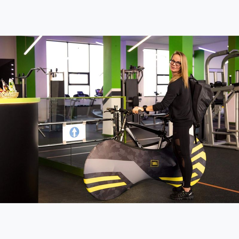 Pokrowiec rowerowy na koła VELOSOCK Yellow Lines 3