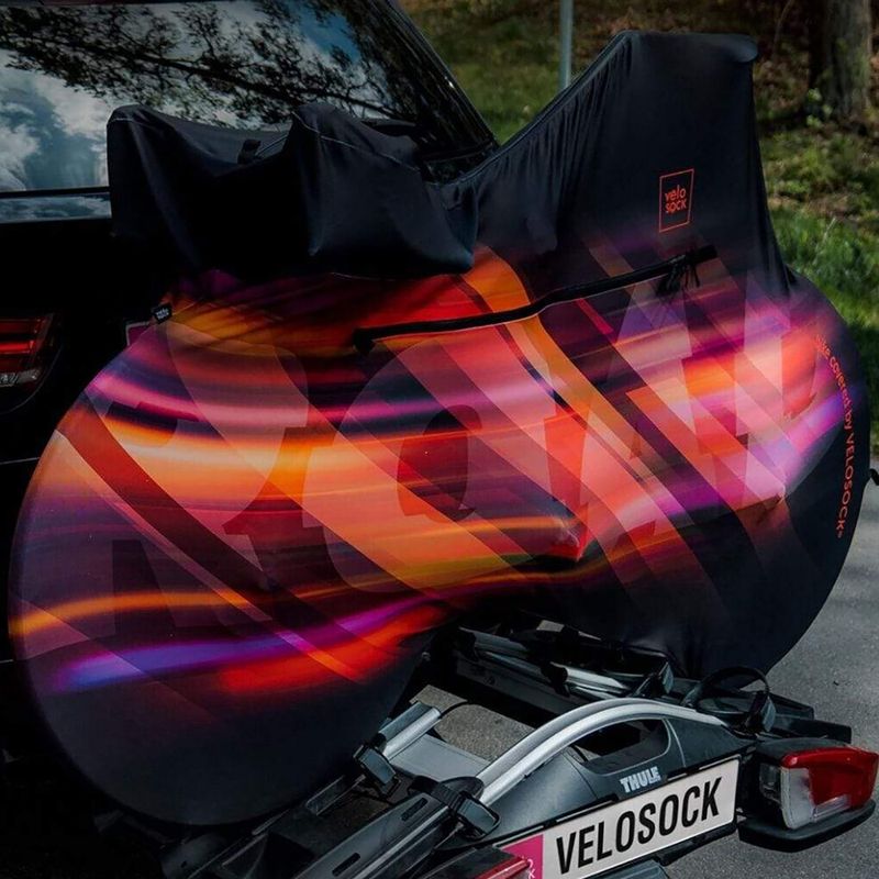Pokrowiec rowerowy do transportu VELOSOCK Speed Orange Road WR 9