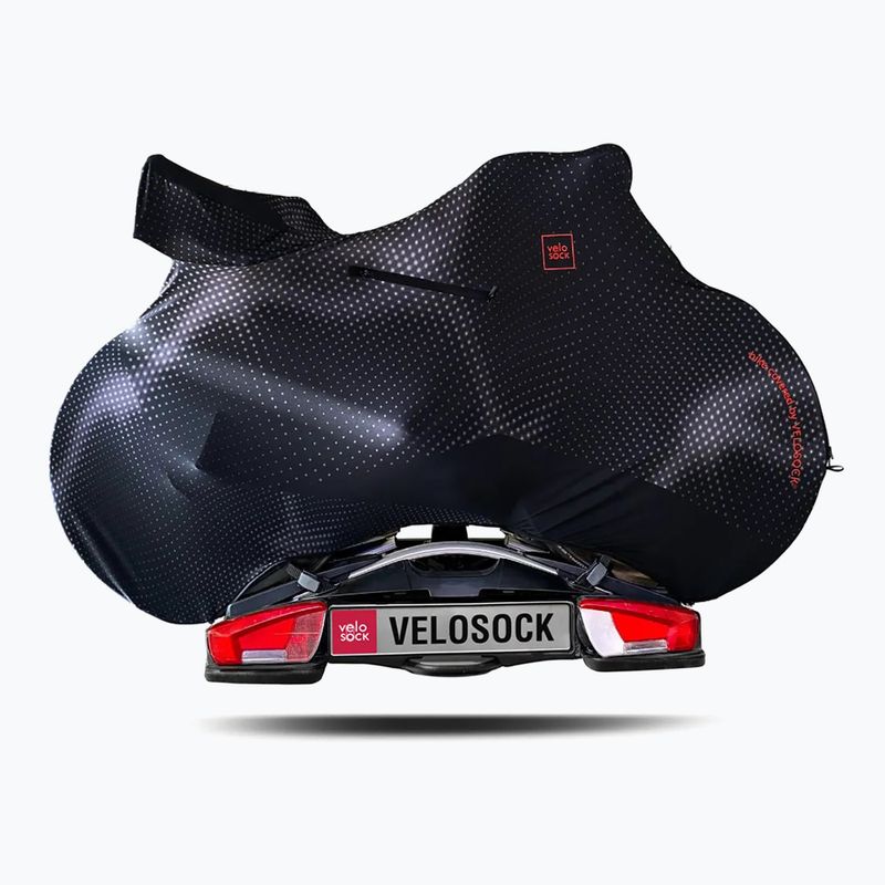 Pokrowiec rowerowy do transportu VELOSOCK Carbon Black MTB WR 2
