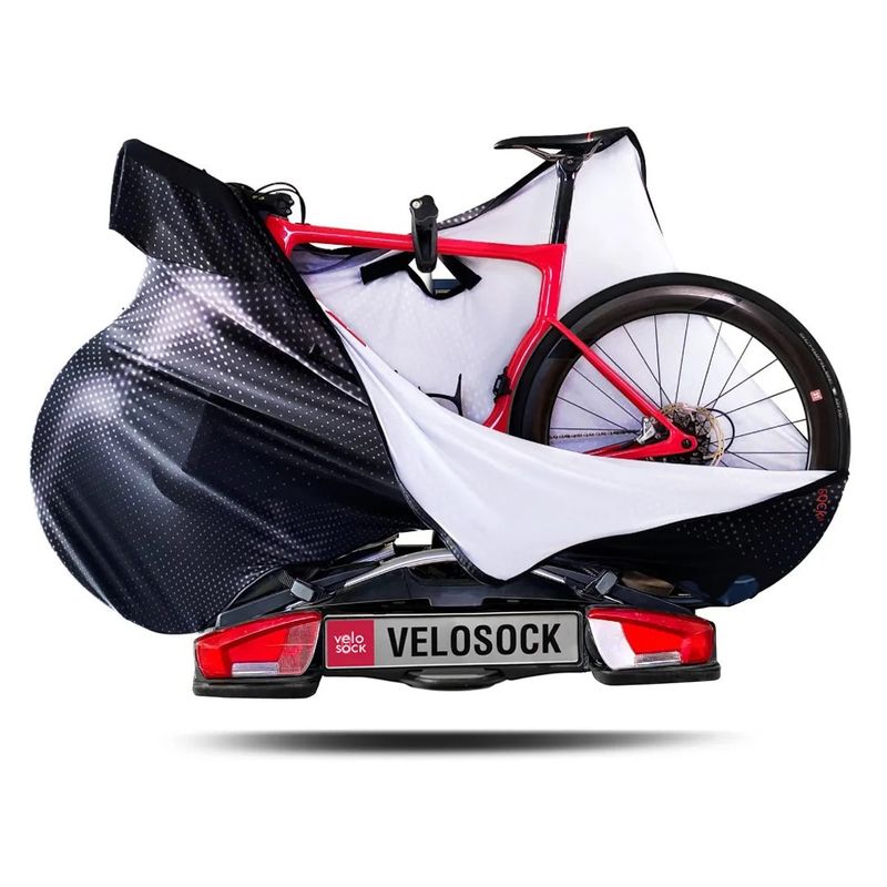 Pokrowiec rowerowy do transportu VELOSOCK Carbon Black Road ST 3