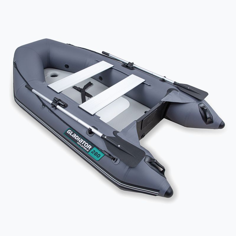 Ponton 3-osobowy Gladiator AK280 AD dark grey 4